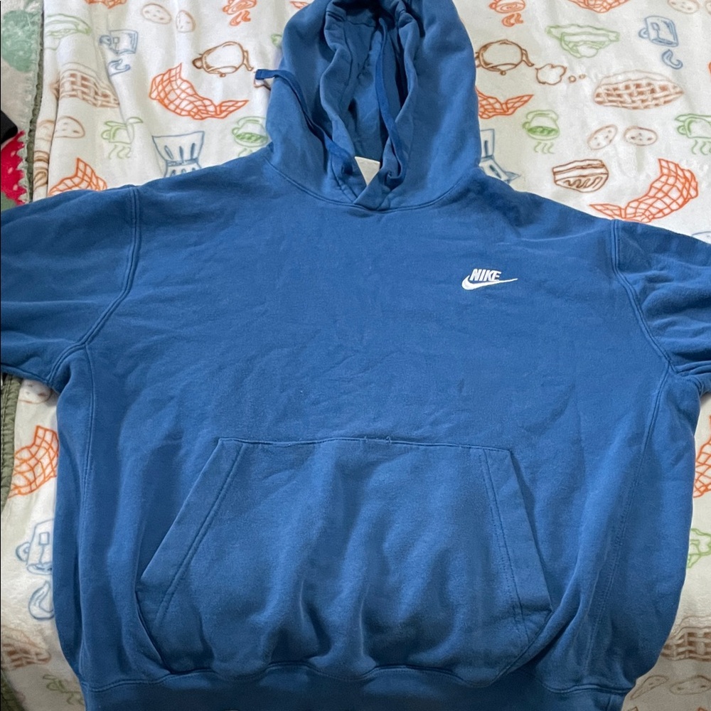 Nike Men's Classic Blue Hoodie